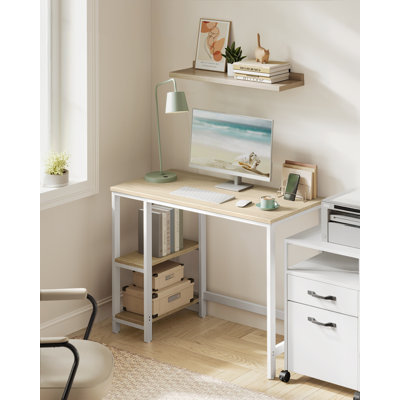 Alaudin Metal Base Computer Desk