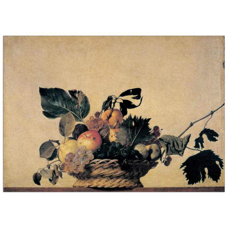 Caravaggio - No Frame Print on Wood, 70cm H x 100cm W x 1.8cm D