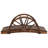 Union Solid Wood Garden Bridge