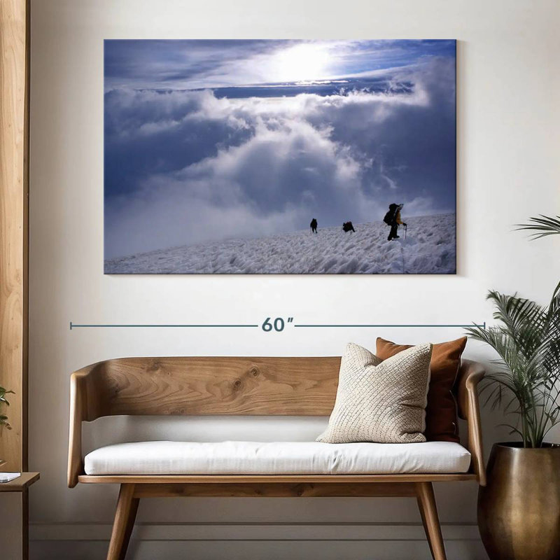 Mount Rainier Ice Climbing, 34" H x 51" W