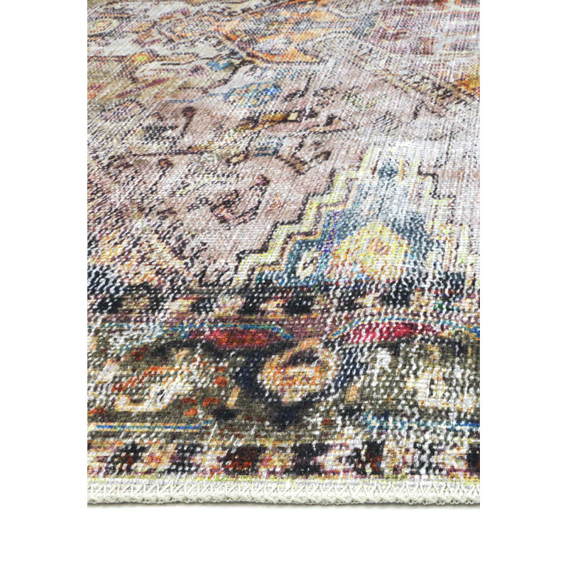 Oriental Indoor Rug, Rectangle 5'2'' x 7'6''