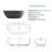 69'' Freestanding Bathtub Resin Stone Soaking Bathtub Solid Surface Modern Tubs With Overflow And Pop-Up Drain In White-121563740