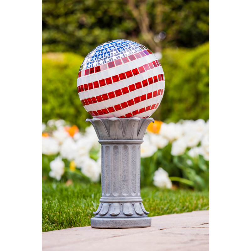 Art de jardin mosaïque patriotique Huertas
