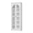 86.6'' H Lighted Arched China Cabinet