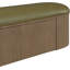 Banc de rangement en cuir Velden-989975573-989975574