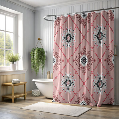 Bohemian Vibes - Rideau de douche Premium