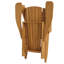 Chaise Adirondack pliante en teck Innaloo