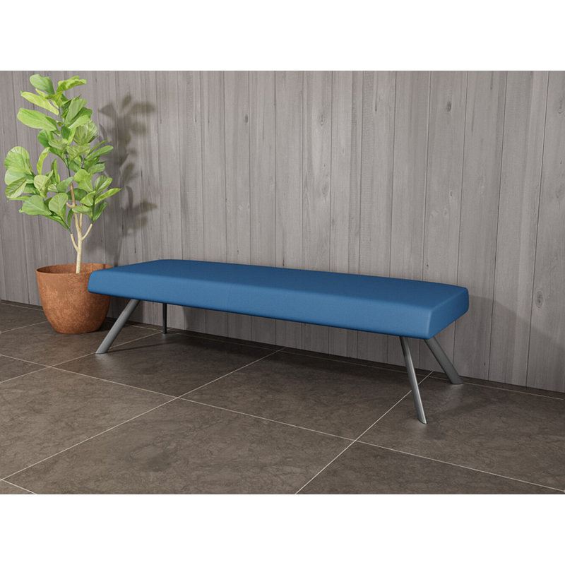 Banc de réception Willow, Gris anthracite, Patriot Plus Blue Ridge - Vinyle facile à nettoye