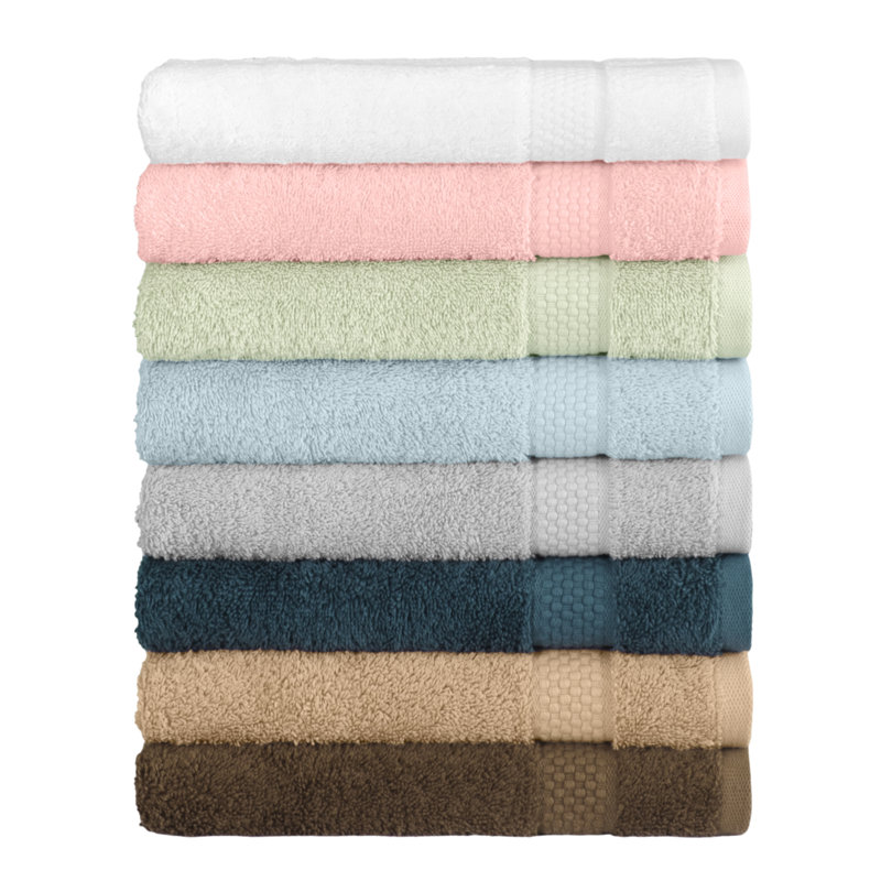 STARLIGHT Turkish Cotton Terrycloth Hand Towels, Pink