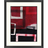 Red And Black 2 Print