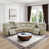 Similicuir beige est en rupture de stock