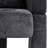 Modern 3-Leg Chenille Accent Chair with Ergonomic Arms-1205041183
