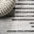 Exmore Berber Stripe Geometric Ivory/Black Indoor/Outdoor Rug-1494231008