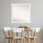Plastic Framed Wall Mounted Accent Mirror-1011578983