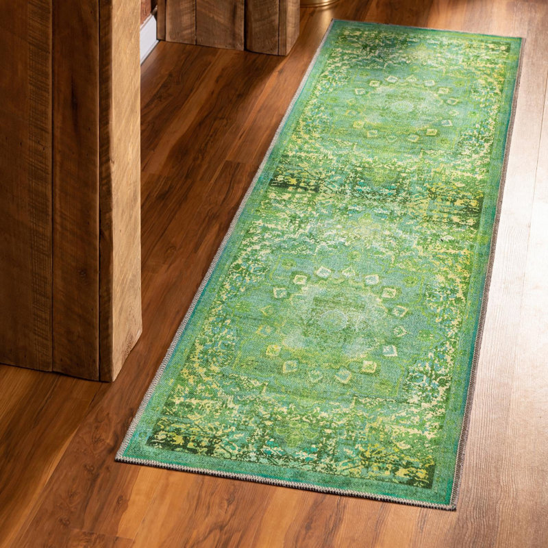 Bitteridge Oriental Indoor Rug, Runner 2'7" x 12'