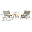 Verge Outdoor 3 - Piece Teak Conversation Set-1516162477