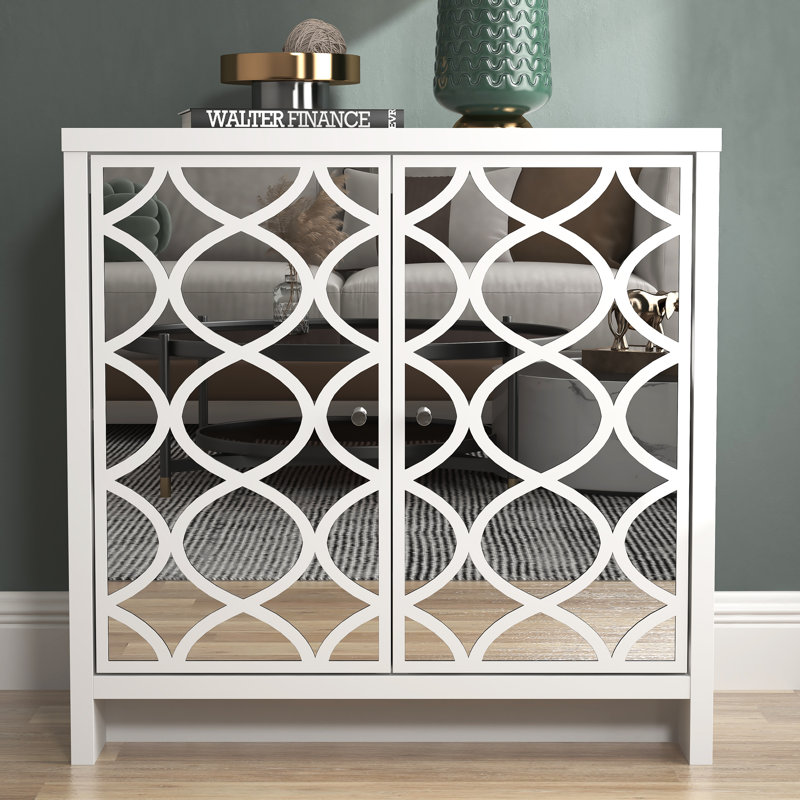 IrisVibe 2 Door Sideboard, White