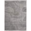 Tapis abstrait gris tissé à la machine-65714214