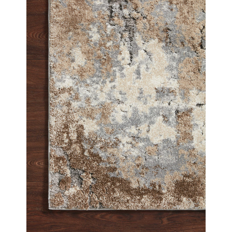 Theory Abstract Indoor Rug, Rectangle 5'3" x 7'8"
