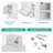 35'' Single Bathroom Vanity Base Only-96105579