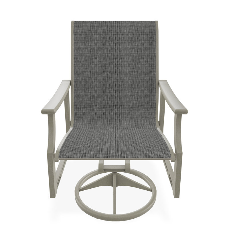St. Catherine Polymer Outdoor Lounge Chair, Storm, Deacon