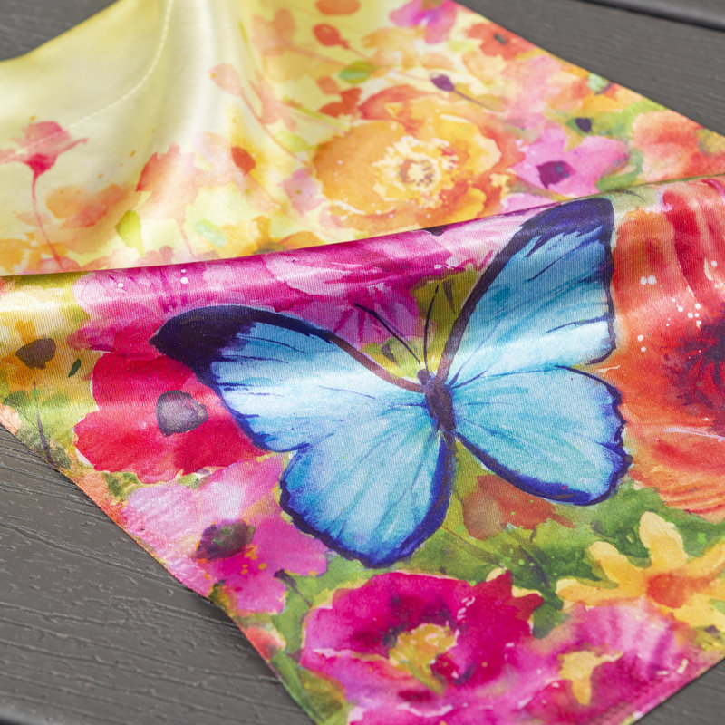 Drapeau de jardin papillon