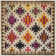 Nistler Area Rug In Purple & Yellow