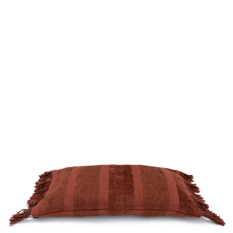 The Oh My Gee Collection Cushion Cover, Burgundy, Rectangular, 30cm H x 50cm W