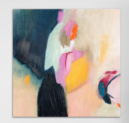«Bundled Parallels II» par 5by5collective - Impression sur toile tendue sur châssis, H 37 po x l 37 po x P 1,5 po