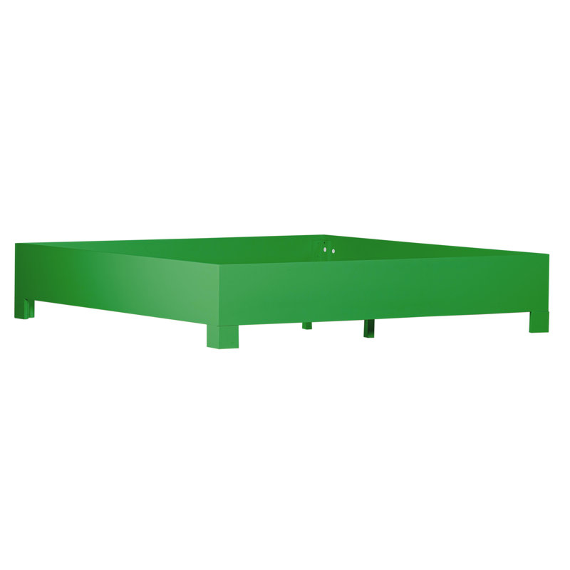 Emilia Standard Bed, Bright Green, King