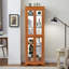 Vitrine 70 po avec 6 tablettes en verre-1160446540