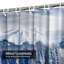 Beautiful Winter Snow Trees Mountain Nature Shower Curtain with 12 Hooks-665921755