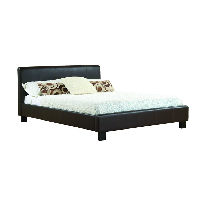 Upholstered Bed, Single (3'), Black
