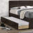 Lundberg Vegan Leather Platform Bed-319399998