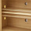 Buffet à rayures verticales en bois-979957202