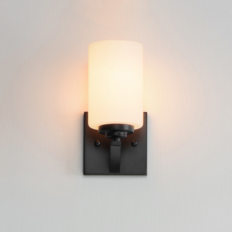 Deven Armed Sconce, Black