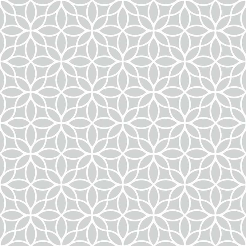 Iolene Peel & Stick Geometric Tile, 126" L x 24" W