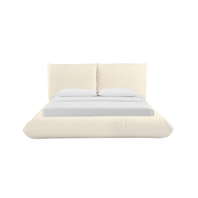Romp Cream 100% Recycled Linen UK Bed, King (5')