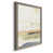 Toile avec cadre gris