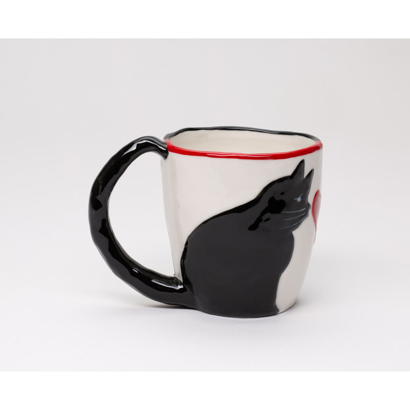 Tasse de chats Ying Yang