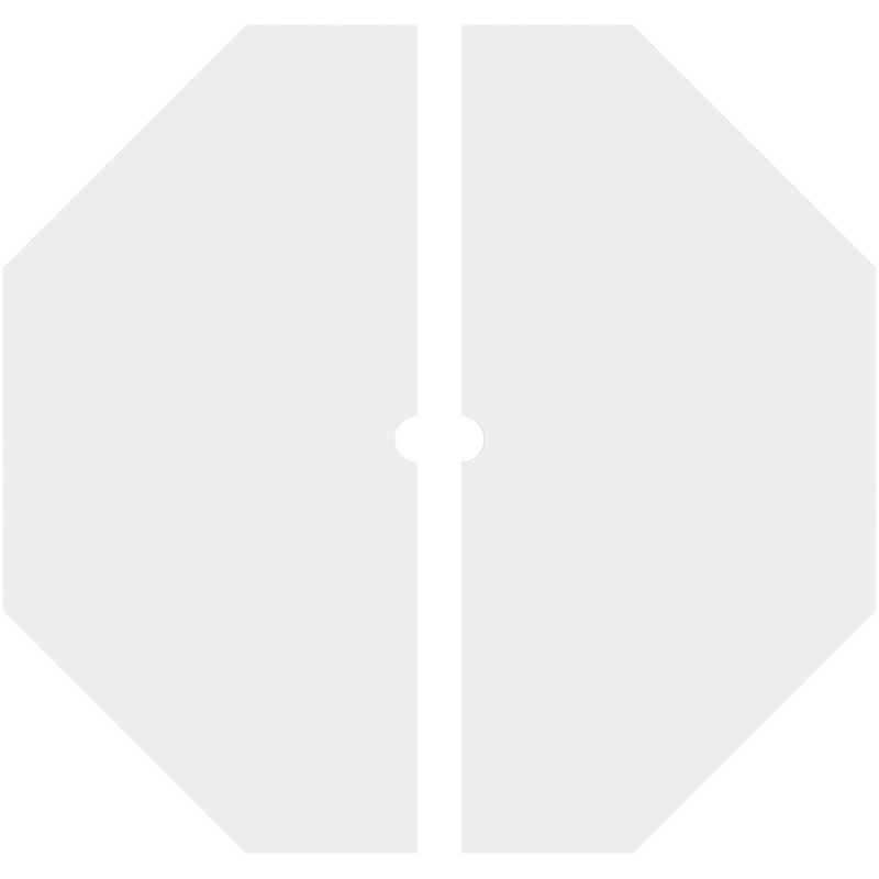 Médaillon de plafond contemporain en PVC Westin, H 1 po x l 36 po x P 36 po