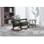 Chaise d'appoint rembourrée 29,1 pouces avec structure en bois-2062445384