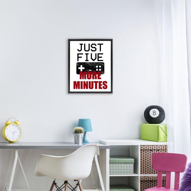 Cadre flottant cinq minutes de jeu, design par Kim Allen, Cadre flottant noir de jais, H 21 po x l 17 po