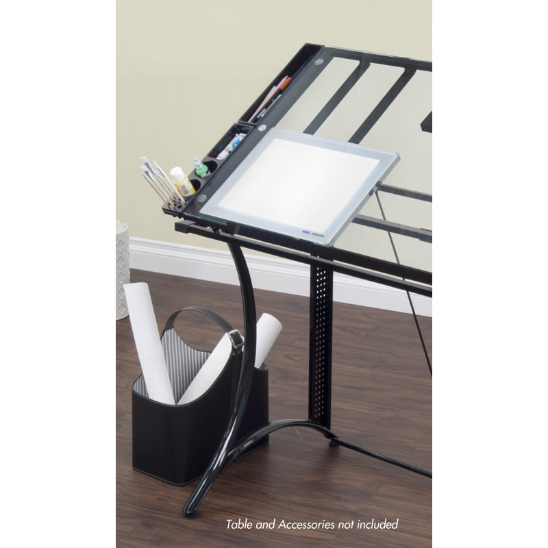 Courson 23.5" H x 0.25" W Desk Light Pad Support Bars