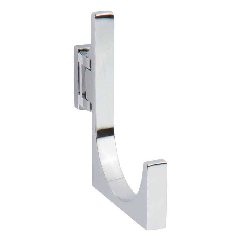 Frame Pivoting Towel Hook, Polished Chrome