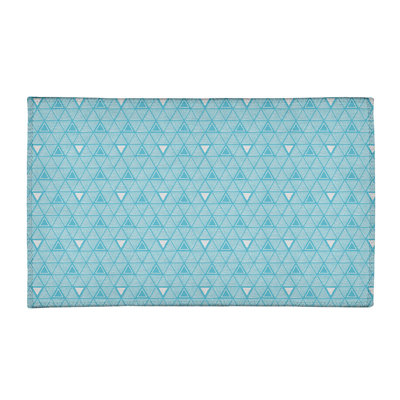 Chenille Geometric Indoor Rug