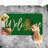 Green Xmas Tree Christmas Welcome Doormat, Winter Home Decor Low-Profile Switch Rug Door Mat Floor Mat For Indoor Outdoor 17X29 Inch-738065242-738065188
