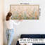 Art texturé encadré sur toile texturée Boho Wildflower