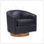 Fauteuil d'appoint pivotant large 29 po Asmi-12049781