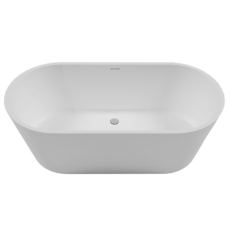 Baignoire à air MTI Evalina, Blanc brillant